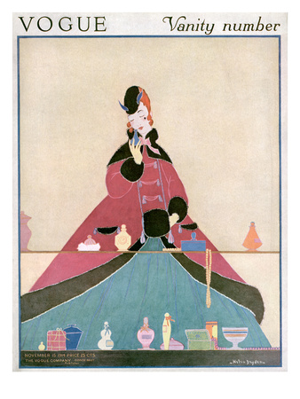 Vogue Cover - November 1914 by Helen Dryden Pricing Limited Edition Print image