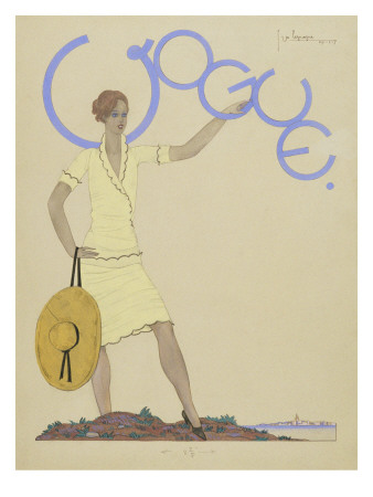 Vogue - May 1927 by Georges Lepape Pricing Limited Edition Print image