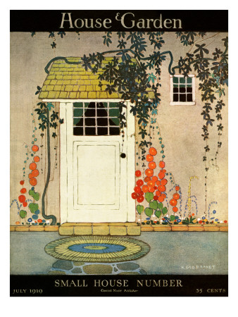 House & Garden Cover - July 1919 by H. George Brandt Pricing Limited Edition Print image