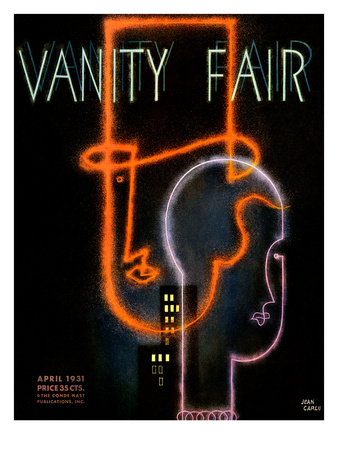 Vanity Fair Cover - April 1931 by Jean Carlu Pricing Limited Edition Print image