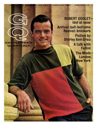 Gq Cover - February 1966 by Leonard Nones Pricing Limited Edition Print image