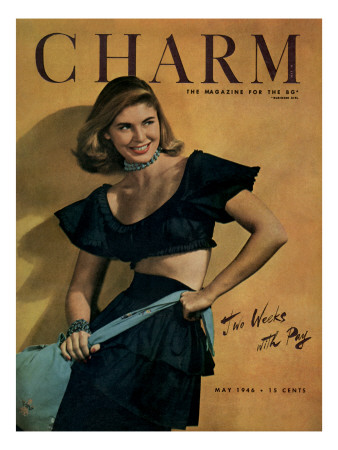 Charm Cover - May 1946 by Jon Abbot Pricing Limited Edition Print image