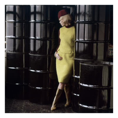Mademoiselle - August 1963 by George Barkentin Pricing Limited Edition Print image