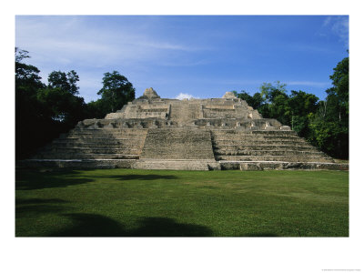 The Temple Of Caana At Caracol Is The Tallest Structure In Belize by Stephen Alvarez Pricing Limited Edition Print image