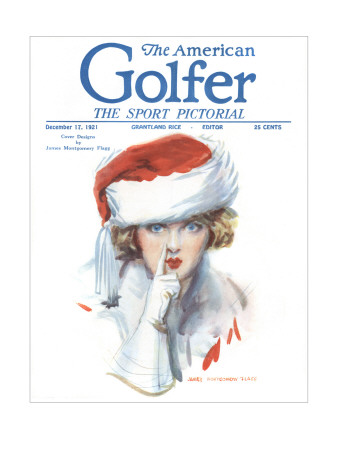 The American Golfer December 17, 1921 by James Montgomery Flagg Pricing Limited Edition Print image