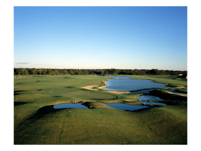 Copper Mill Golf Club, Hole 9 by Stephen Szurlej Pricing Limited Edition Print image