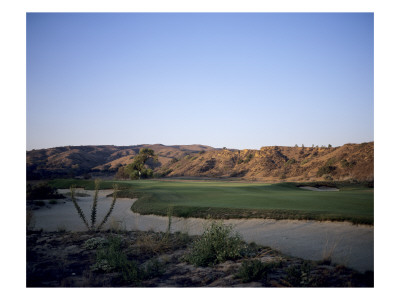 Rustic Canyon Golf Club, Hole 11 by Stephen Szurlej Pricing Limited Edition Print image