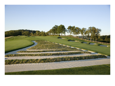 Oakmont Country Club, Hole 3, Fairway by Stephen Szurlej Pricing Limited Edition Print image