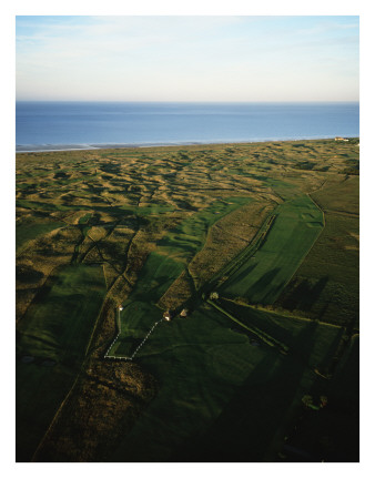 Royal St. George's Golf Club, Hole 1 by Stephen Szurlej Pricing Limited Edition Print image