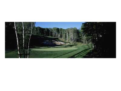 Lake Joseph Golf Club, Panoramic by Stephen Szurlej Pricing Limited Edition Print image
