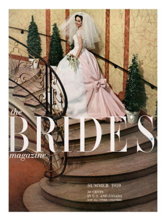 Brides Cover - April, 1959 by Tony Ynocencio Pricing Limited Edition Print image