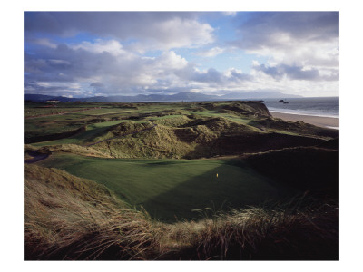 Tralee Golf Club, Hole 13 by Stephen Szurlej Pricing Limited Edition Print image