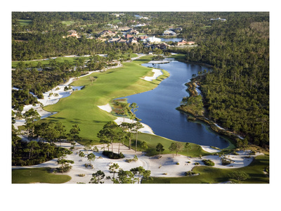 Medalist Golf Club, Hole 15, Aerial by Stephen Szurlej Pricing Limited Edition Print image
