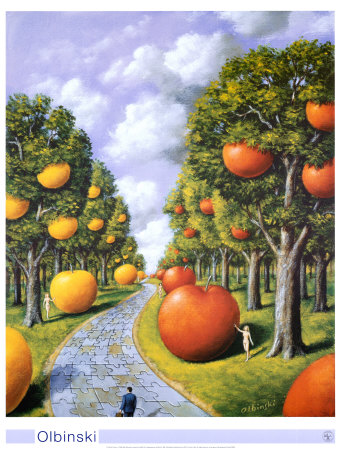Reappearance Of Affinity, 1998 by Rafal Olbinski Pricing Limited Edition Print image