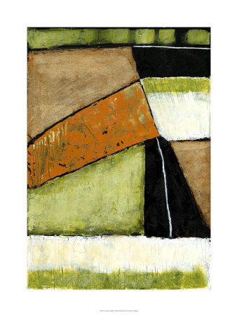 Acid Green Asphalt I by Jennifer Goldberger Pricing Limited Edition Print image