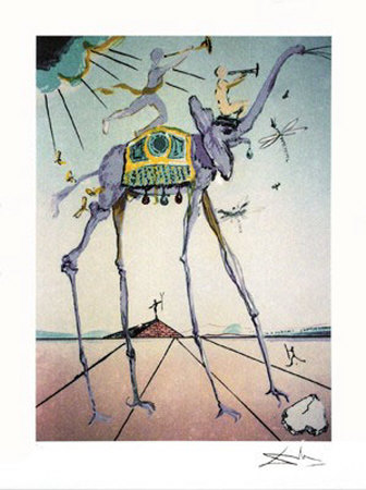 Celestial Elephant by Salvador Dalí Pricing Limited Edition Print image
