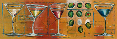 Martini Blueprint by Jennifer Garant Pricing Limited Edition Print image