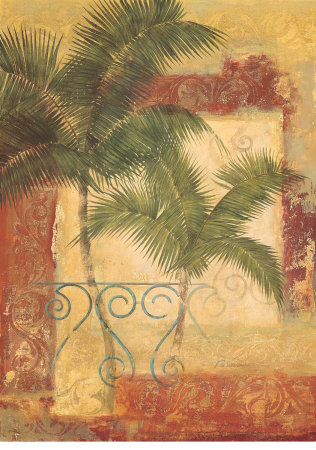 Palm Veranda by Fabrice De Villeneuve Pricing Limited Edition Print image
