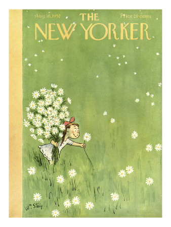The New Yorker Cover - August 16, 1952 by William Steig Pricing Limited Edition Print image