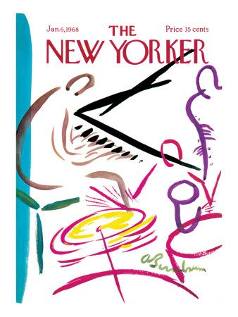 The New Yorker Cover - January 6, 1968 by Abe Birnbaum Pricing Limited Edition Print image