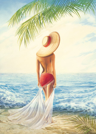 Bathe In The Sun by Howard Page Pricing Limited Edition Print image