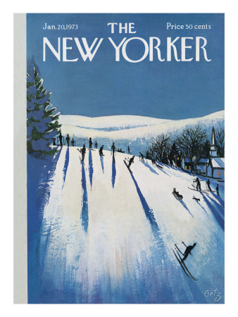 The New Yorker Cover - January 20, 1973 by Arthur Getz Pricing Limited Edition Print image