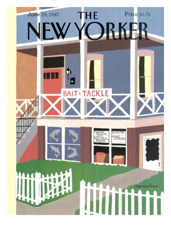 The New Yorker Cover - June 29, 1987 by Marisabina Russo Pricing Limited Edition Print image