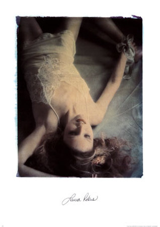 Erotic Portrait, Prone On Bed by Laura Rickus Pricing Limited Edition Print image