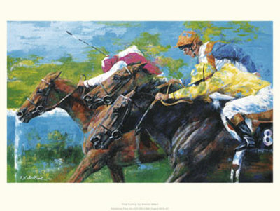 Final Furlong by Terence Gilbert Pricing Limited Edition Print image