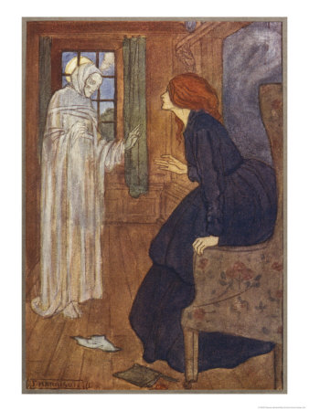 In The Room Centre Stood Her Husband by Florence Harrison Pricing Limited Edition Print image