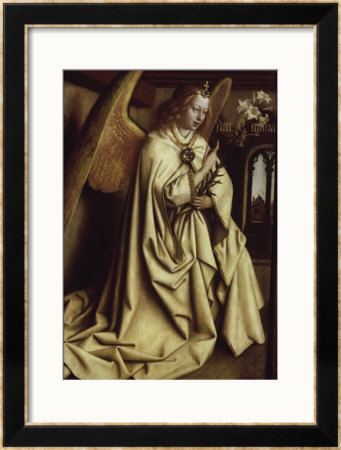 Archangel Gabriel, Ghent Altarpiece by Jan Van Eyck Pricing Limited Edition Print image