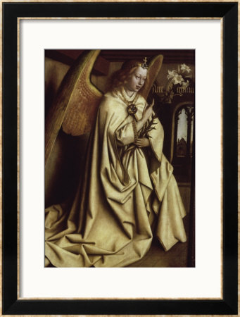Archangel Gabriel, Ghent Altarpiece by Jan Van Eyck Pricing Limited Edition Print image