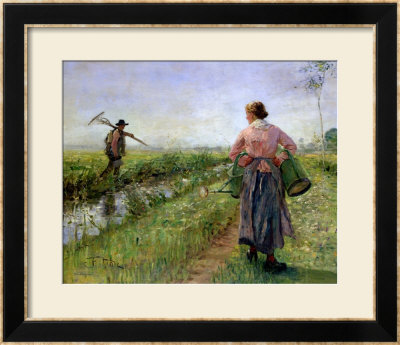 In The Morning, 1889 by Fritz Von Uhde Pricing Limited Edition Print image