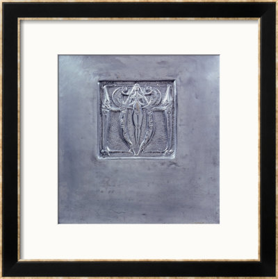 Decorative Panel Of Beaten Metal, 1898-99 by Margaret Macdonald Pricing Limited Edition Print image