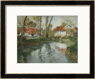 La Laita A Quimperle by Fritz Thaulow Pricing Limited Edition Print image