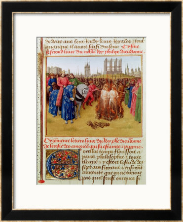 Supplication Of The Heretics by Jean Fouquet Pricing Limited Edition Print image