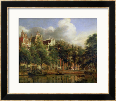 The Herengracht, Amsterdam by Jan Van Der Heyden Pricing Limited Edition Print image