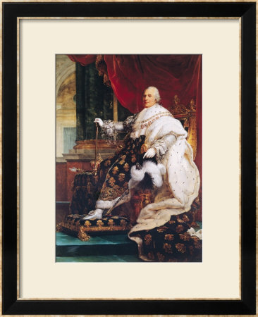 Louis Xviii (1755-1824) by Francois Gerard Pricing Limited Edition Print image