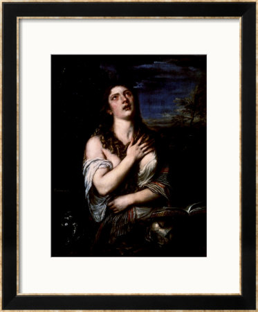 Mary Magdalene, Circa 1561 by Titian (Tiziano Vecelli) Pricing Limited Edition Print image