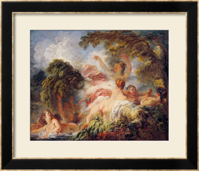 The Bathers, Circa 1765 by Jean-Honore Fragonard Pricing Limited Edition Print image