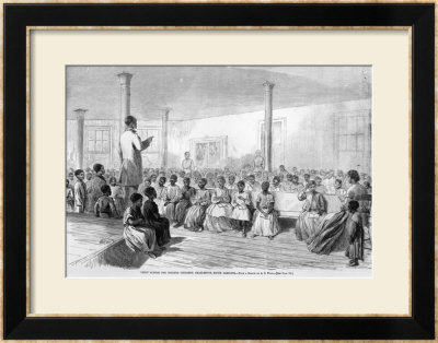Zion School For Colored Children, Charleston, South Carolina by Alfred Rudolf Waud Pricing Limited Edition Print image
