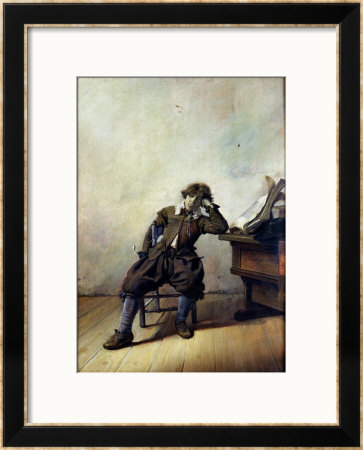 A Young Student In His Study Or, The Smoker, Circa 1630-33 by Pieter Codde Pricing Limited Edition Print image
