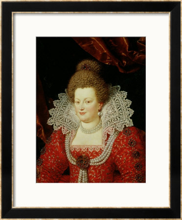 Portrait Of Marie De Medici by Scipione Pulzone Pricing Limited Edition Print image