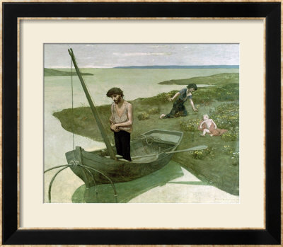 The Poor Fisherman, 1881 by Pierre Puvis De Chavannes Pricing Limited Edition Print image