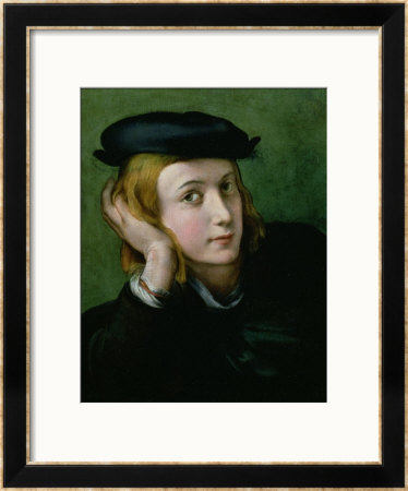 Portrait Of A Young Man by Parmigianino Pricing Limited Edition Print image