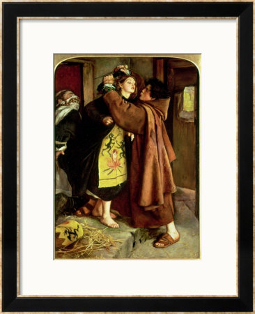 The Escape Of The Heretic, Circa 1857 by John Everett Millais Pricing Limited Edition Print image