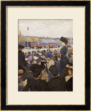 Horse Racing by Edouard Zawiski Pricing Limited Edition Print image