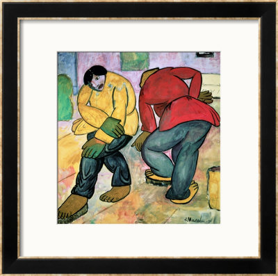 The Floor Polishers, 1911 by Kasimir Malevich Pricing Limited Edition Print image