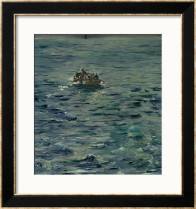 The Escape Of Henri De Rochefort (1831-1915) 20 March 1874, 1880-81 by Édouard Manet Pricing Limited Edition Print image