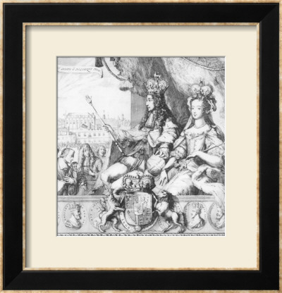 William Iii And Mary Ii by Romeyn De Hooge Pricing Limited Edition Print image